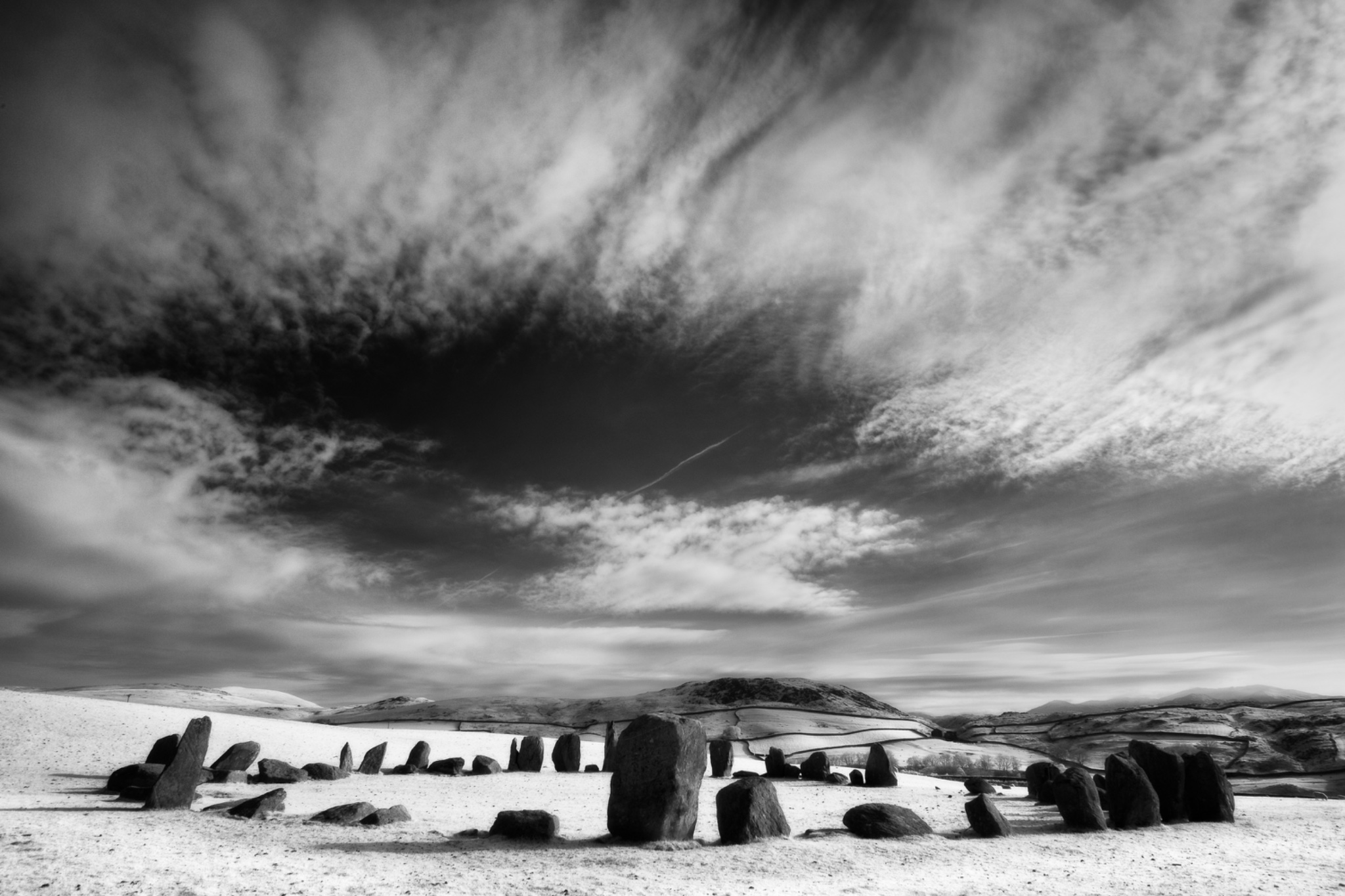 Swinside Stone Circle, Cumbria, England.